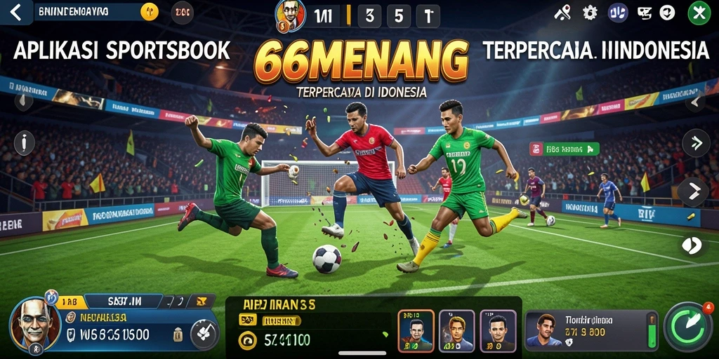 Tangkapan layar yang menunjukkan antarmuka aplikasi <strong>66MENANG</strong> dengan berbagai opsi taruhan.
