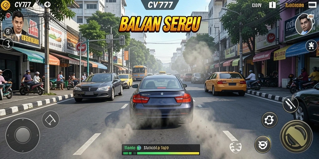 Gameplay balap yang seru dan menantang di CV777.
