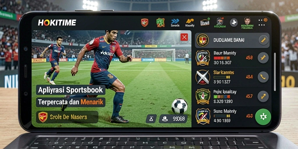 Tampilan gameplay HOKITIME yang sederhana dan menarik.