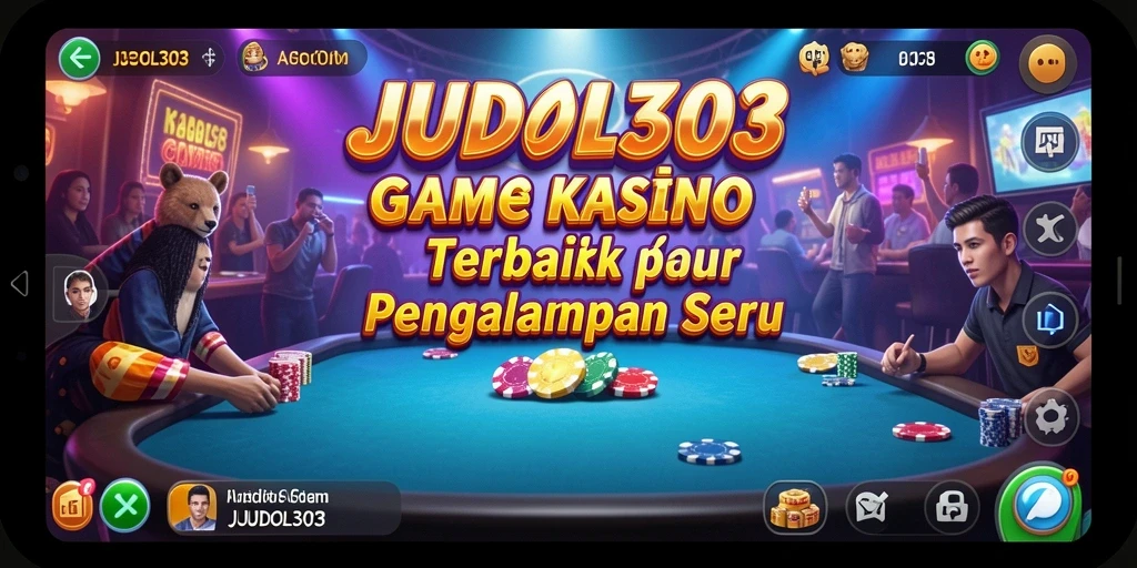 Tampilan gameplay seru di JUDOL303 dengan efek visual yang memukau.