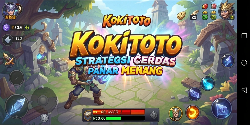 Tampilan gameplay strategis yang menegangkan di KOKITOTO.