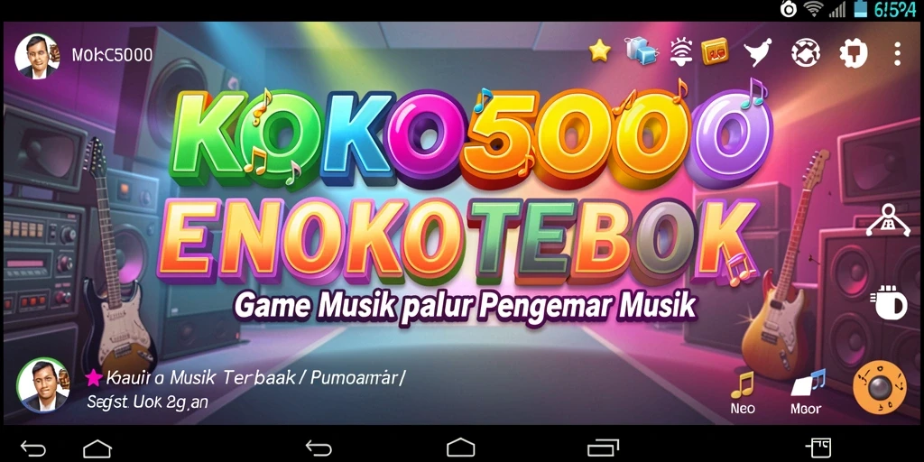 Tampilan gameplay KOKO5000 yang menarik dan interaktif.