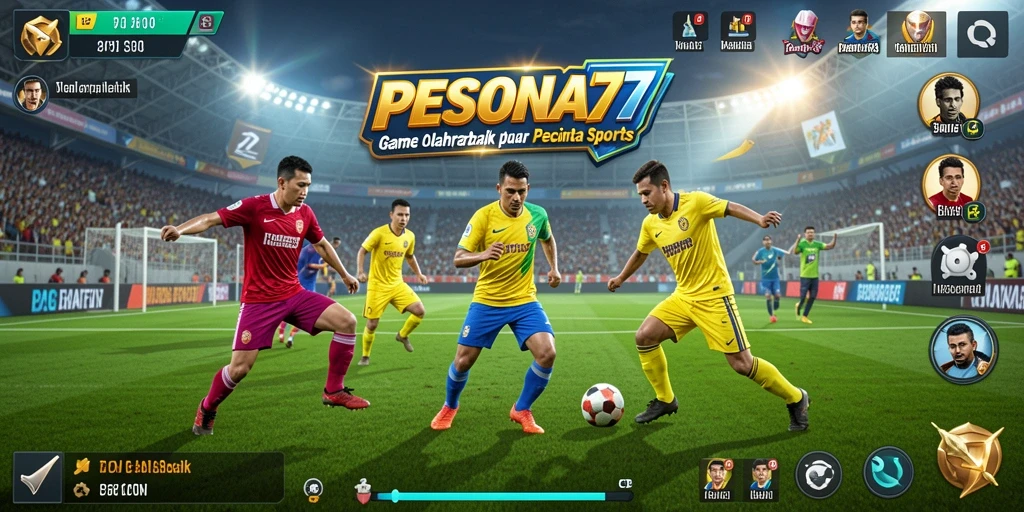 Tampilan luar biasa dari gameplay PESONA77 yang menggugah semangat olahraga.