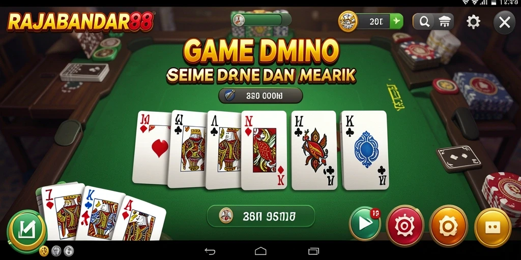 Tampilan gameplay seru dan menarik dari RAJABANDAR88.