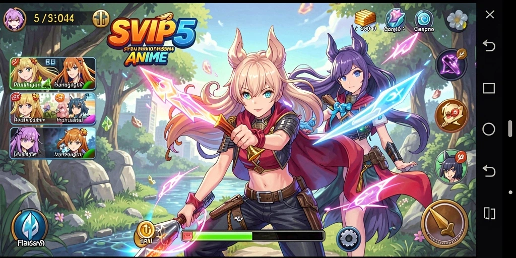 Tampilan menakjubkan dari gameplay SVIP5 yang penuh aksi.