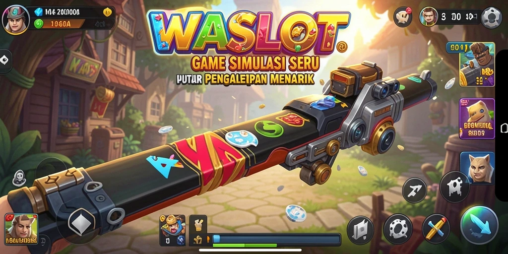 Tampilan gameplay <strong>WASLOT</strong> yang menarik, penuh dengan aksi dan petualangan.